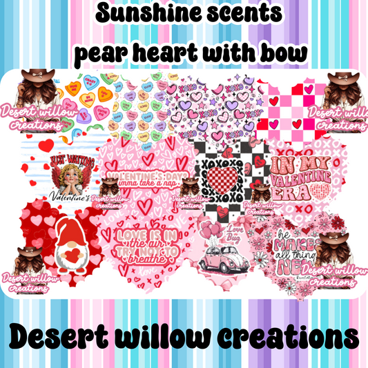 sunshine scents pearl heart cardstock