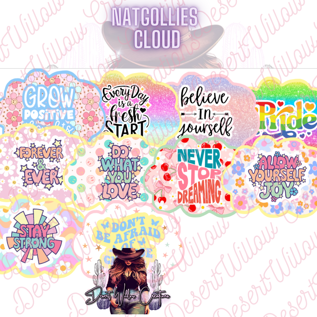 Natollies cloud (cardstock)
