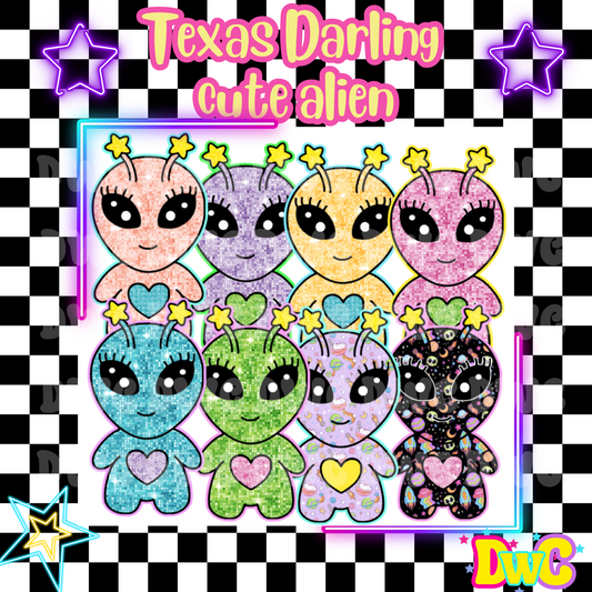 texas darling cute alien