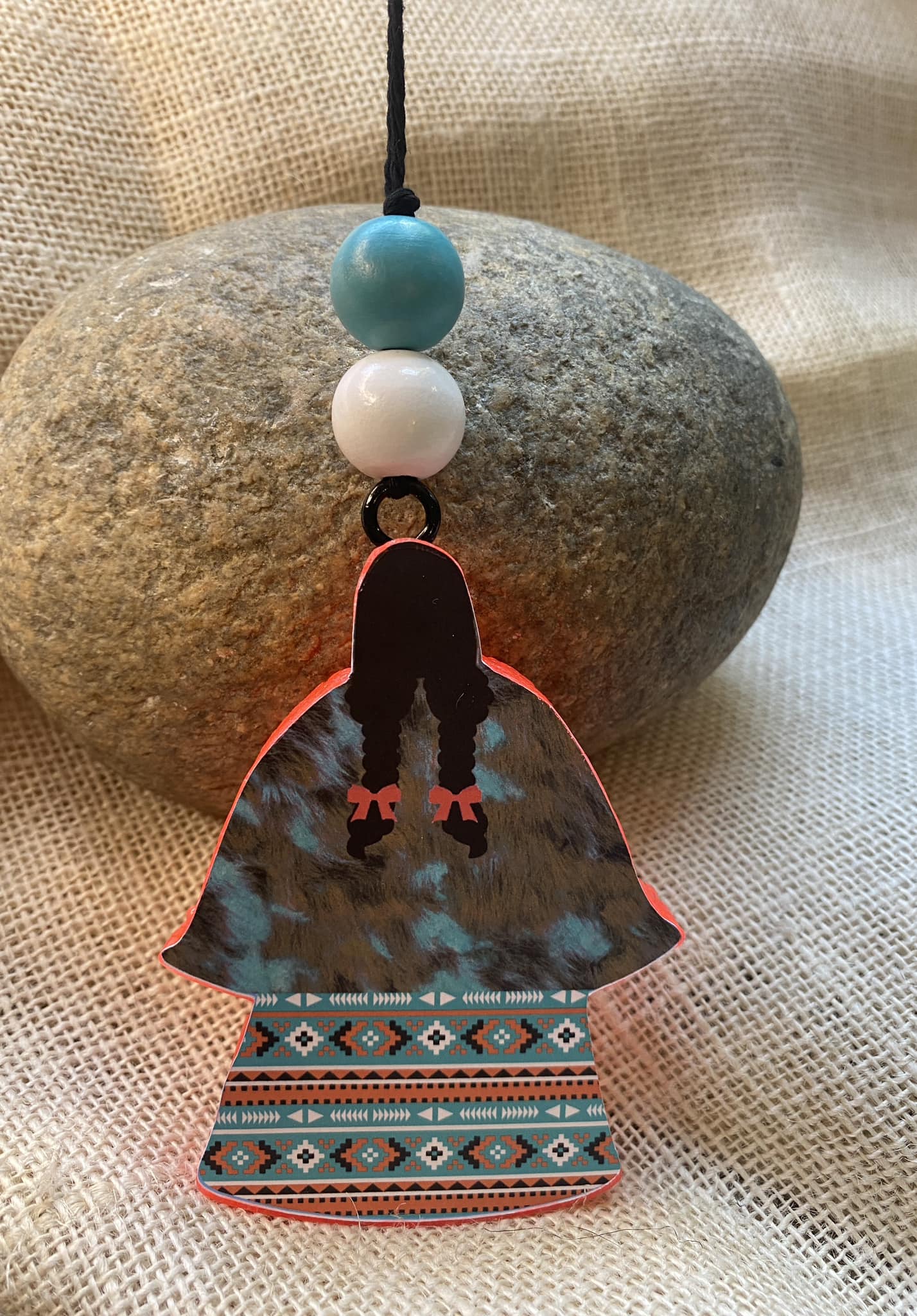 abc native woman (cardstock)