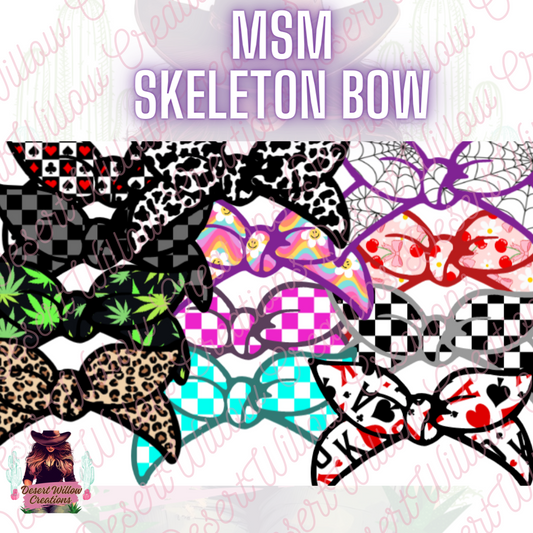 Msm skull headband(cardstock)