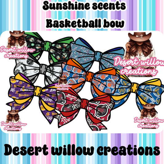 sunshine scents basketball bow