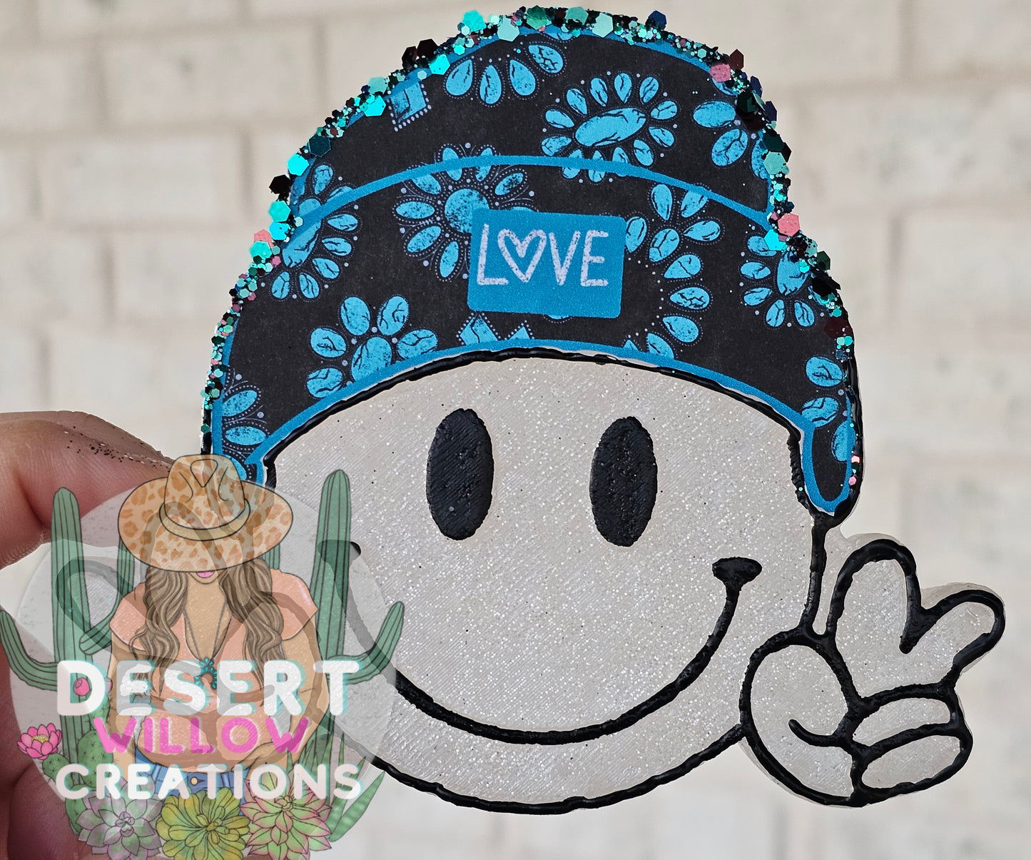 Abc heart beanie