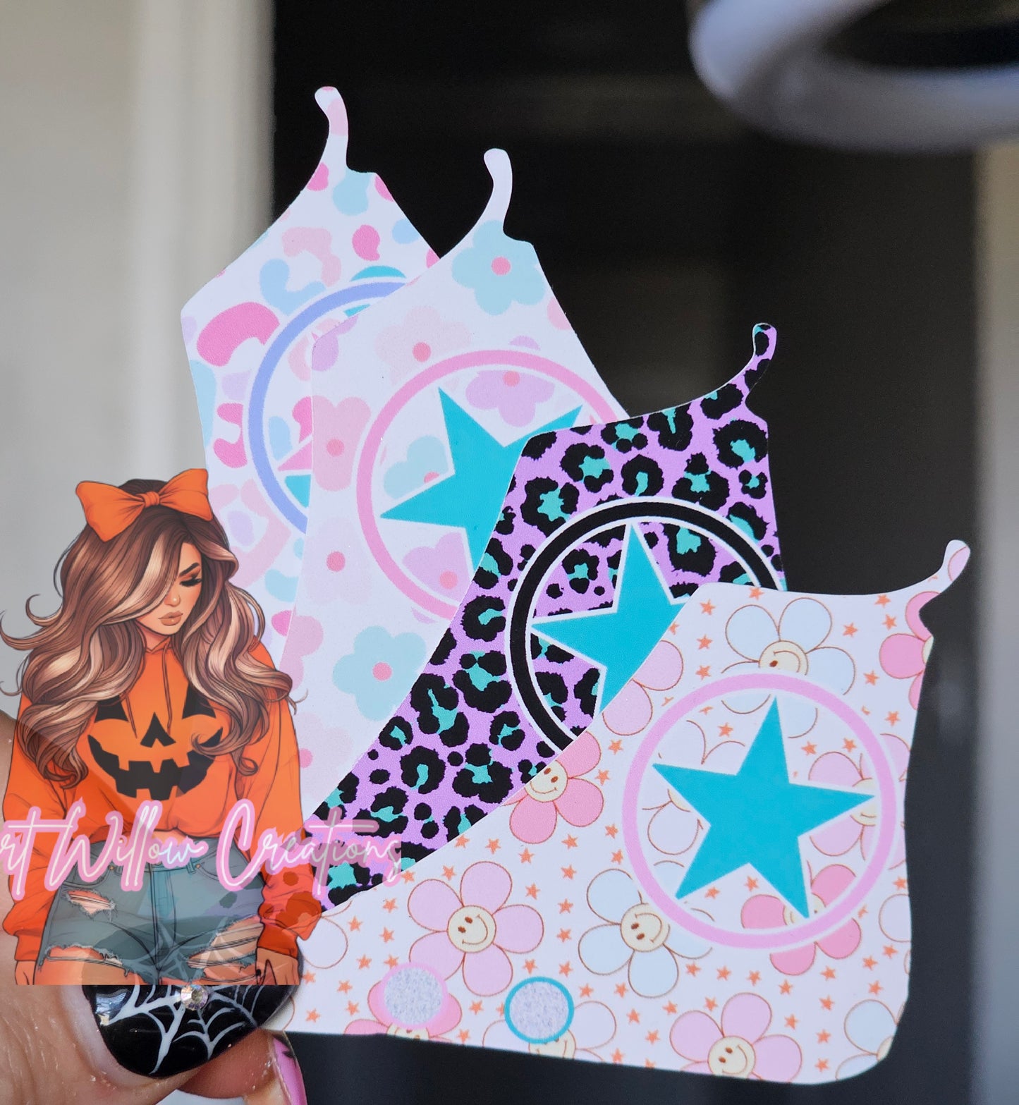Abc High top canvas shoe (cardstock)