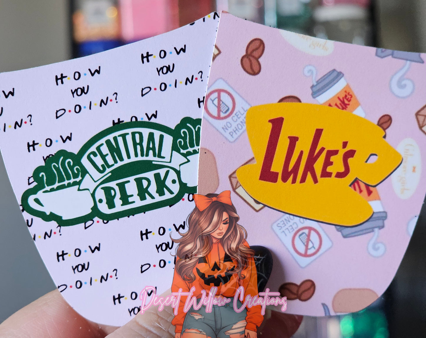 Floral mug cardstock