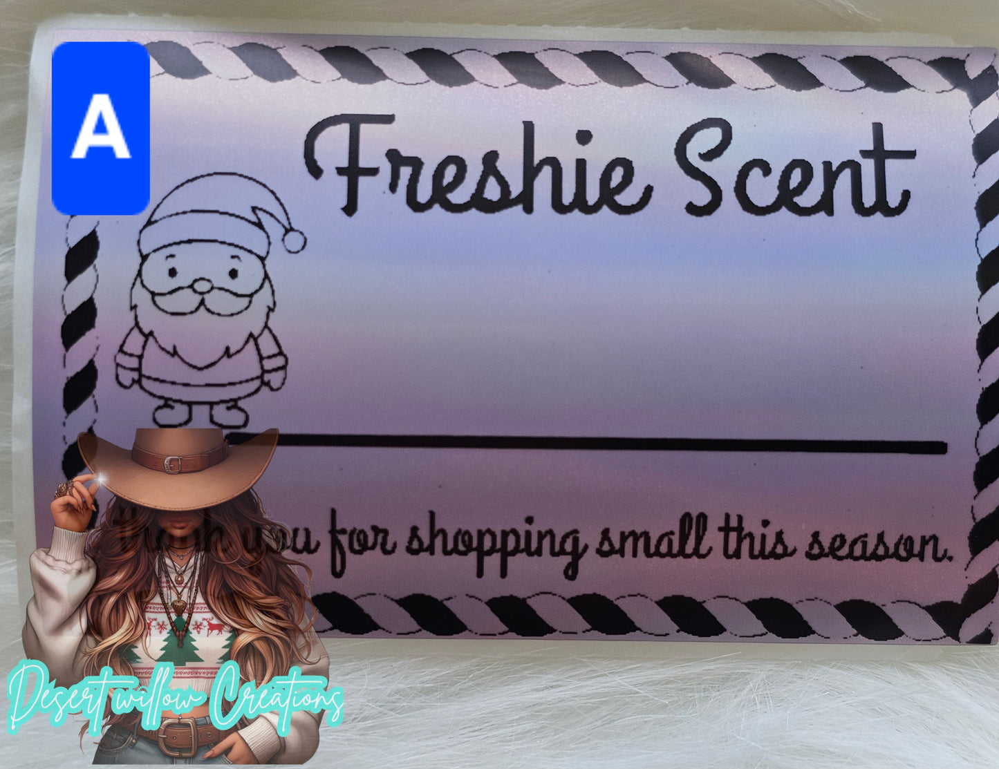 Seasonal thermal labels 40ct