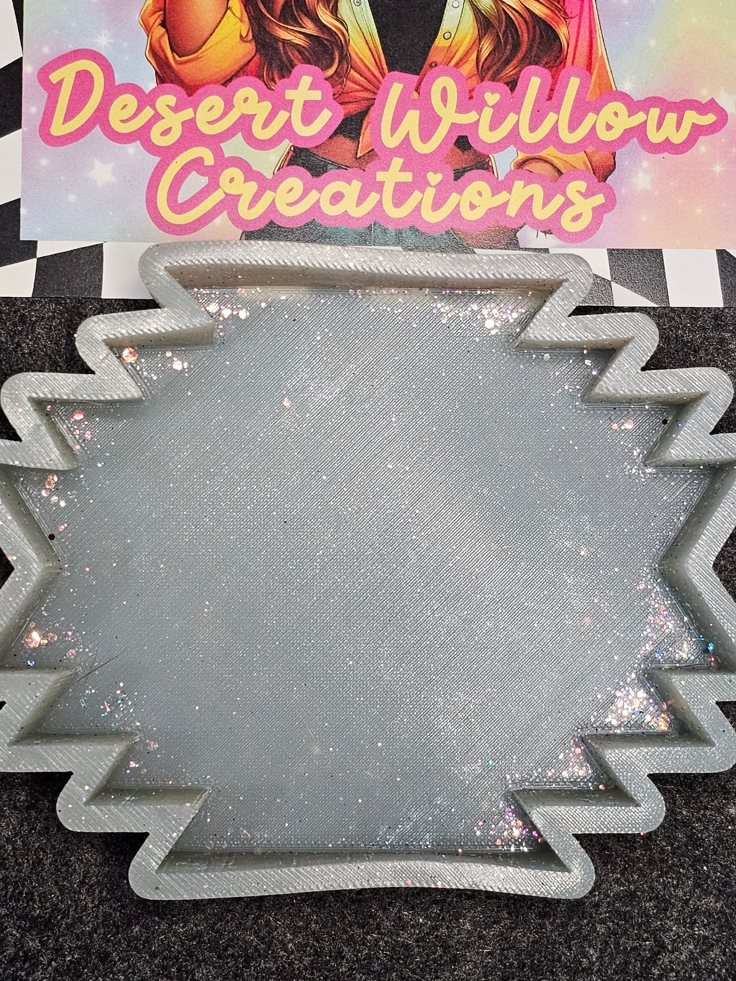 Basic aztec plaque