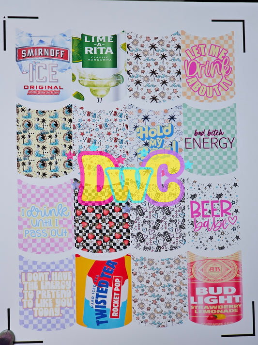 Southern glitter can floaty