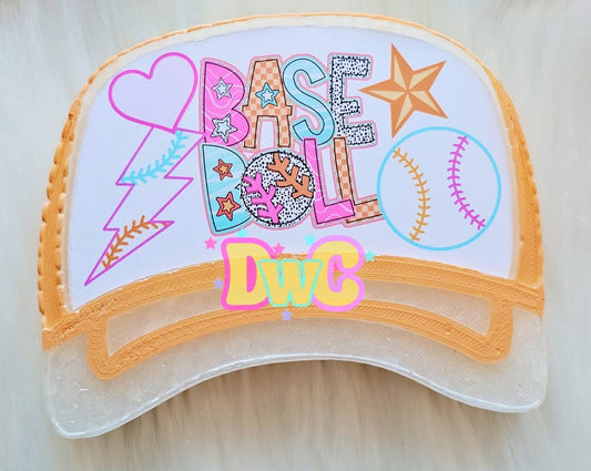 Bossy boots front trucker hat cardstock