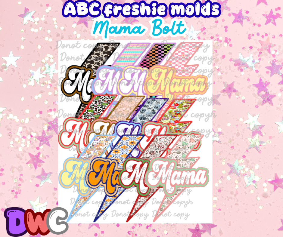 Abc mama bolt cardstock