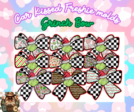 carkissed molds mr.green bow cardstock