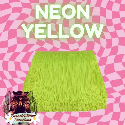 neon yellow fringe