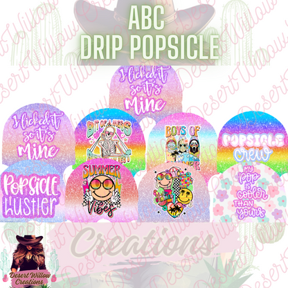 Abc Popsicle carstock