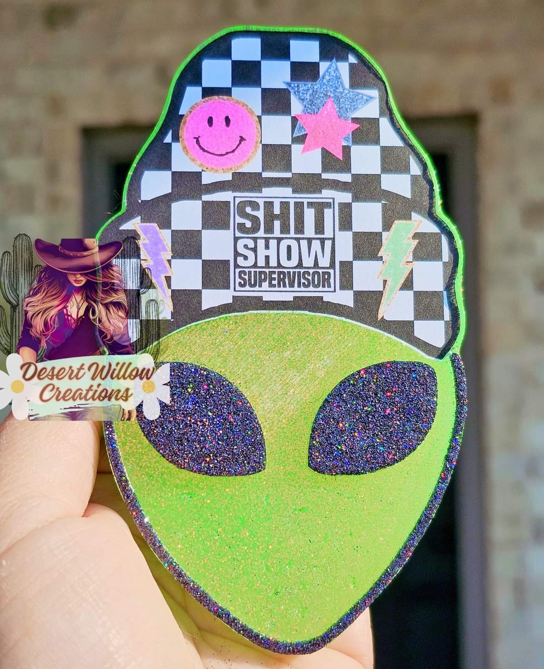 Abc alien beanie(cardstock)