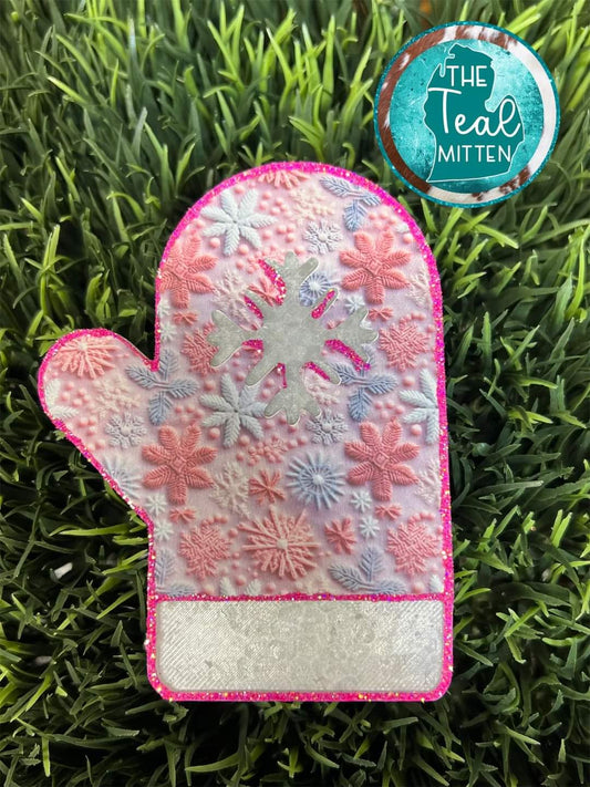 Snowflake mitt