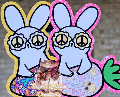 Abc Peace bunny & carrot