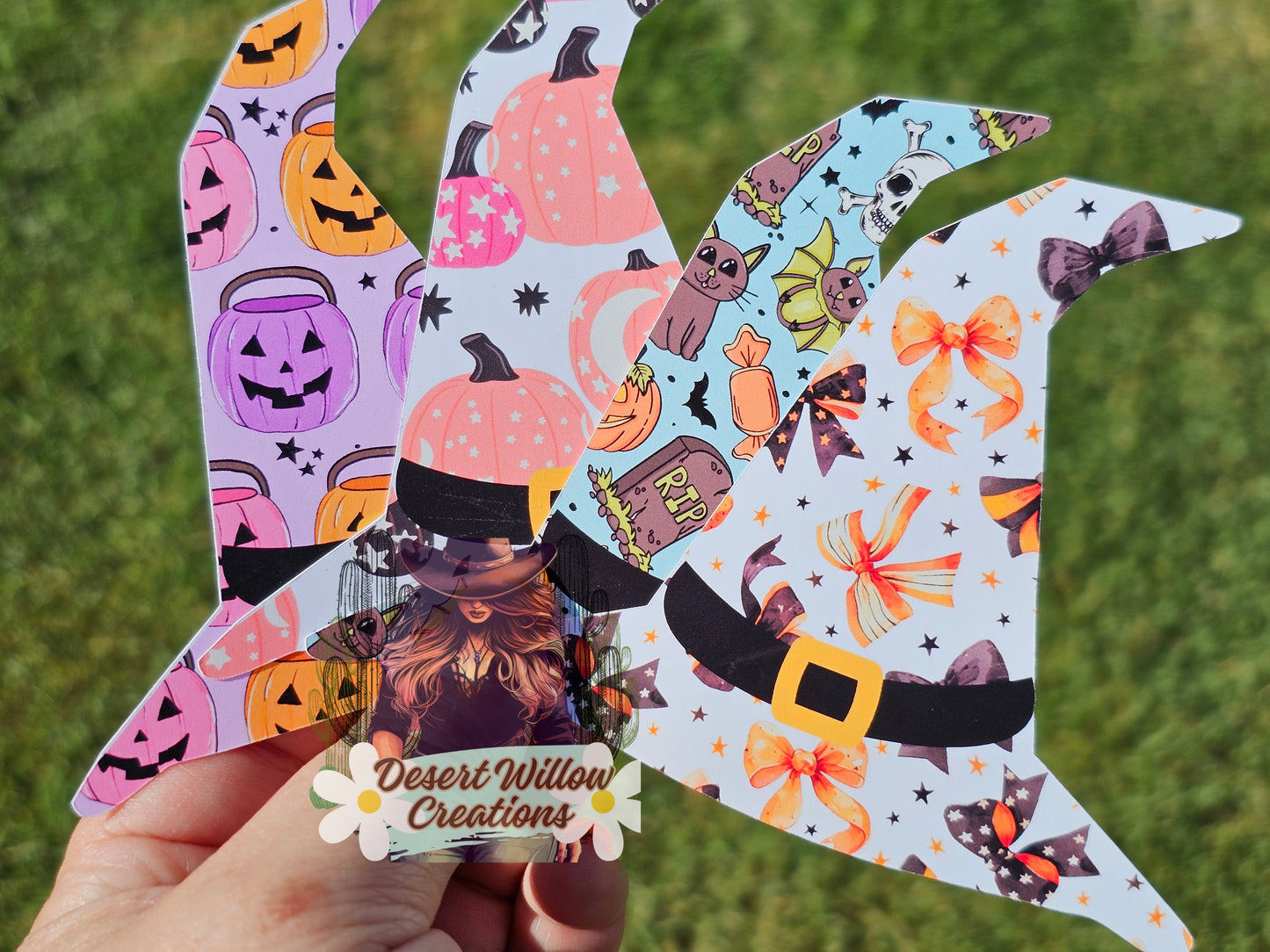 abc cardstock witch hat