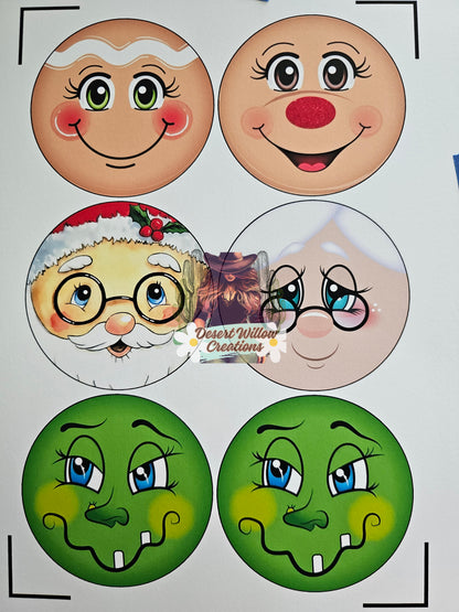 Holiday faces rounds.