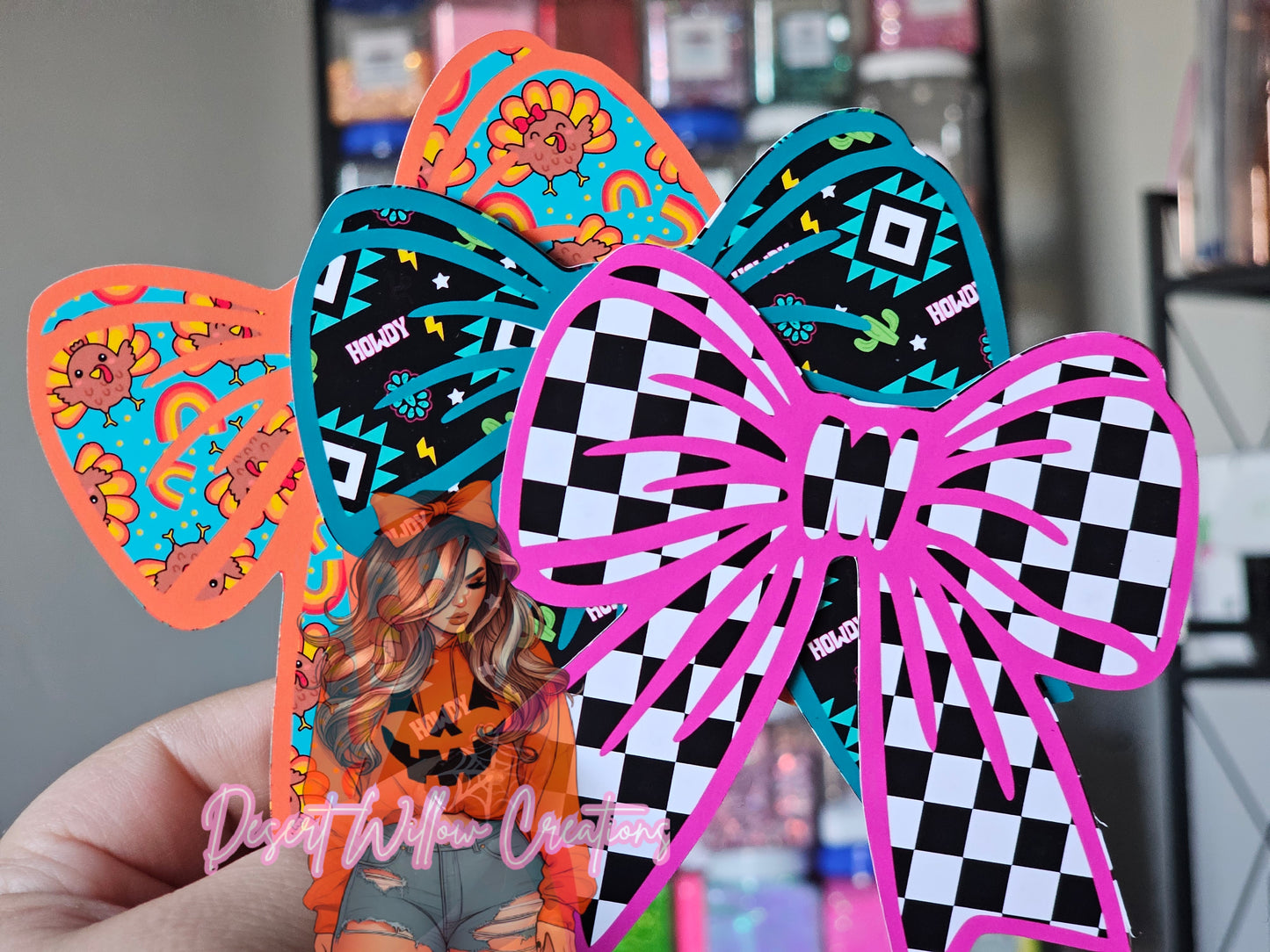 Bow cardstock