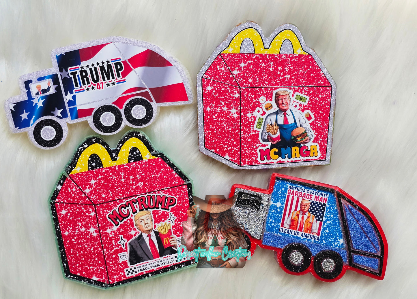 ABC Happy meal cardstock