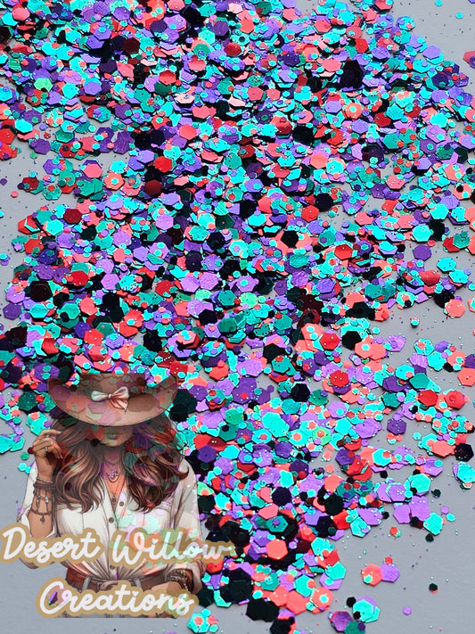Ursula chunky glitter