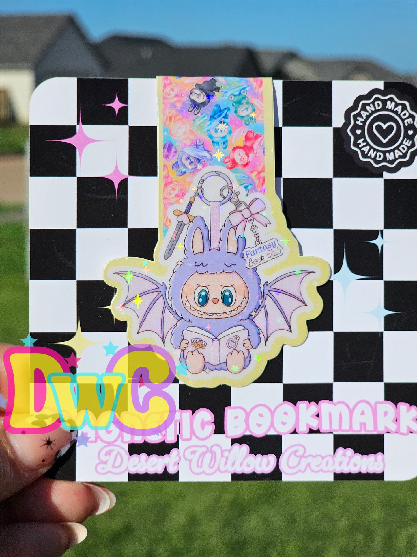 Spicy bubu magnetic bookmark