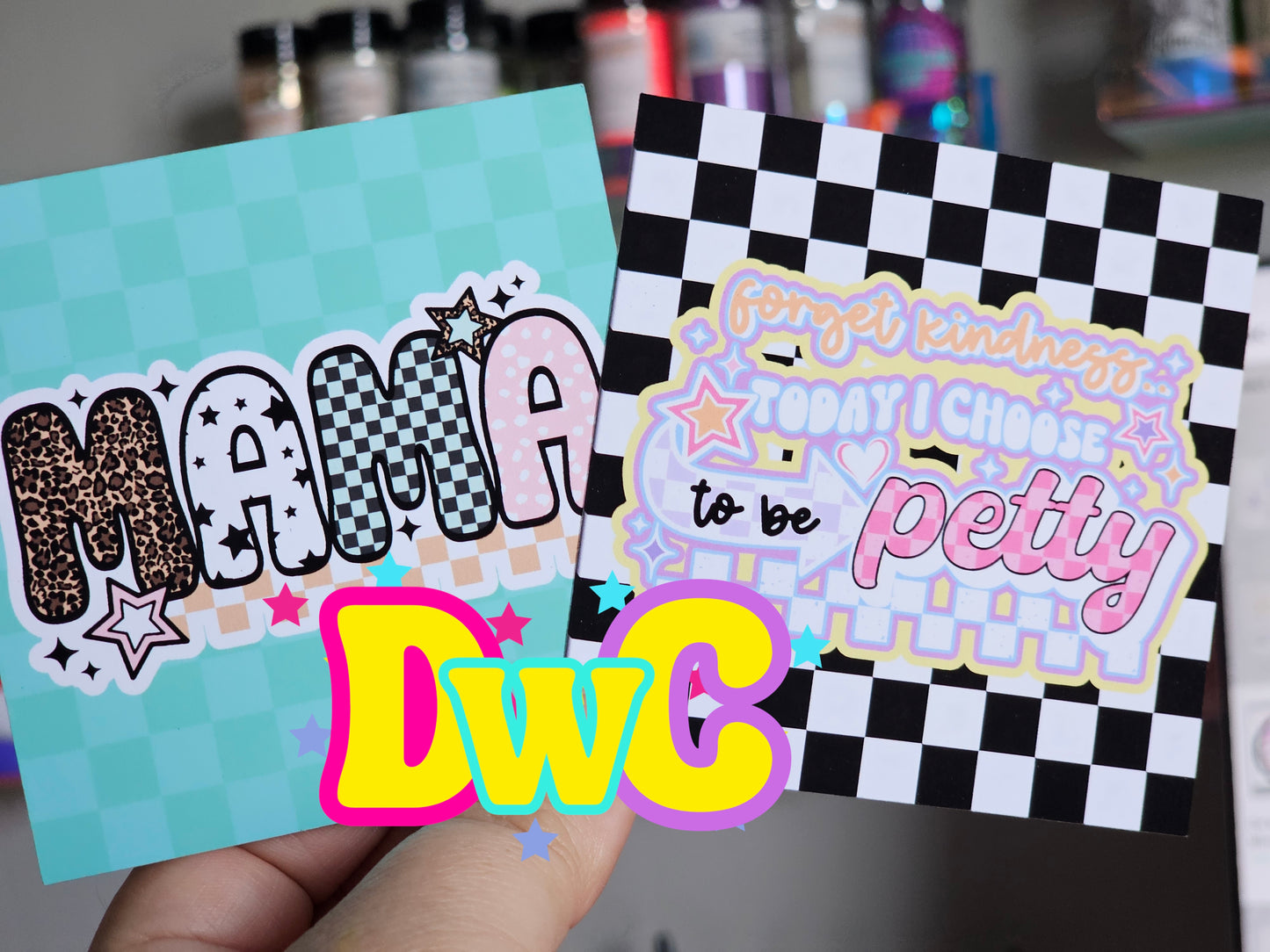 Square cardstock