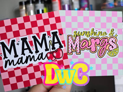 Square cardstock