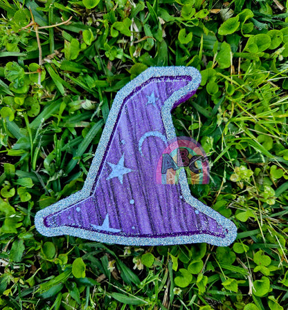 abc cardstock witch hat